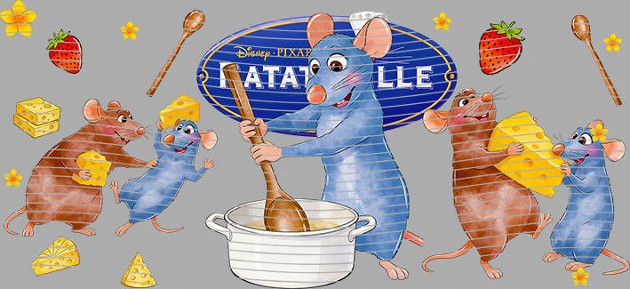 16oz Disney style-D-1007